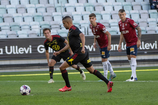 Östersunds Erick Brendon Pinheiro da Silva gör 1-0 på