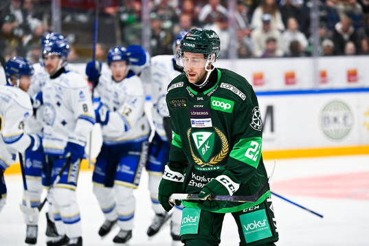 Färjestads Per Åslund deppar