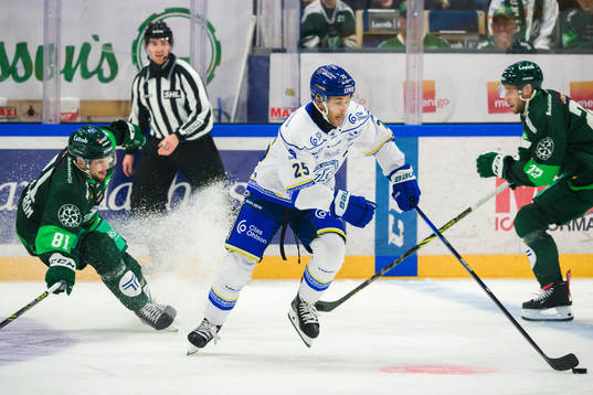 Färjestads Theodor Lennström och Leksands Carter Camper
