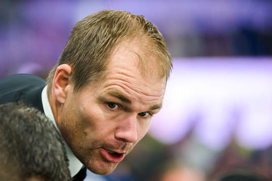 Färjestads tränare Tomas Mitell