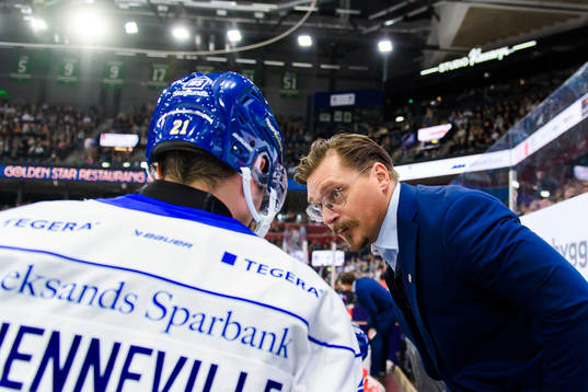 Leksands tränare Björn Hellkvist