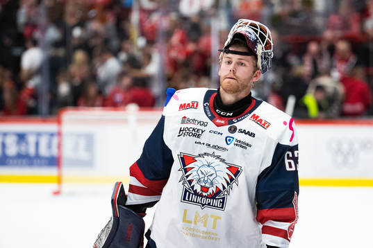 Linköpings målvakt Marcus Högberg