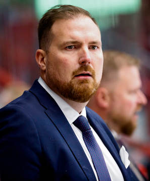 Linköpings assisterande tränare Gereon Dahlgren