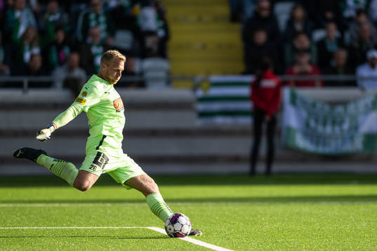 Häckens målvakt Peter Abrahamsson