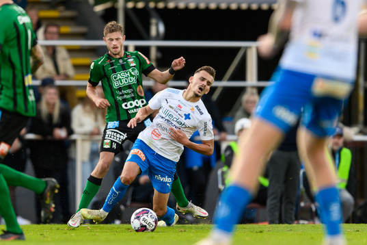 Varbergs Oliver Alfonsi och Värnamos Ajdin Zeljkovic