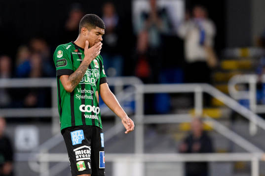 Varbergs Luke Le Roux deppar