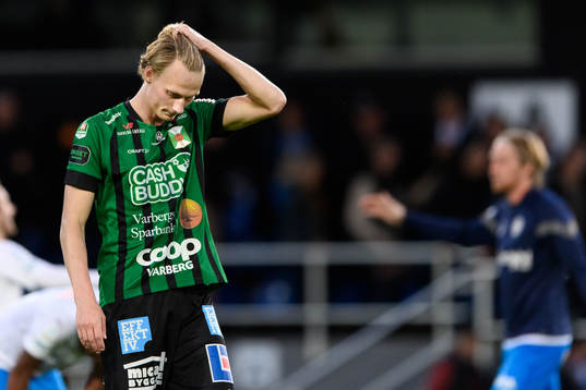 Varbergs Alexander Johansson deppar