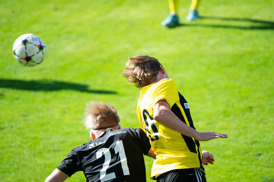 IFK Hässleholms Robin Strömberg i matchen i div. 2 mellan