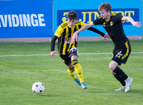 IFK Hässleholms Armin Culum i matchen i div. 2 mellan IFK