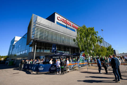 Exteriör vy över Catena Arena