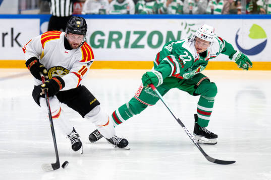 Brynäs Johan Larsson och Rögles Samuel Jonsson