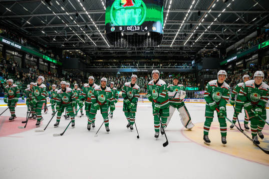 Rögles spelare tackar publiken