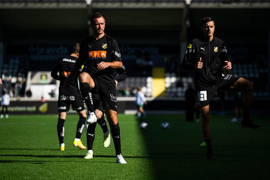 Häckens Even Hovland och Alexander Jeremejeff