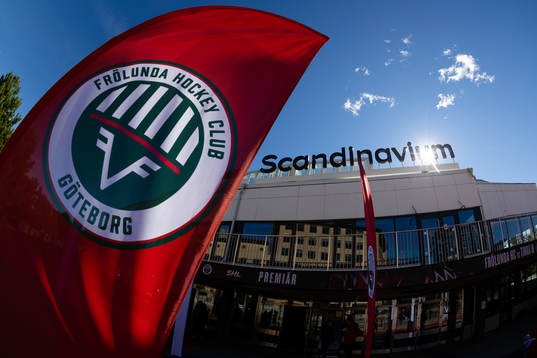 Scandinavium innan ishockeymatchen i SHL mellan Frölunda