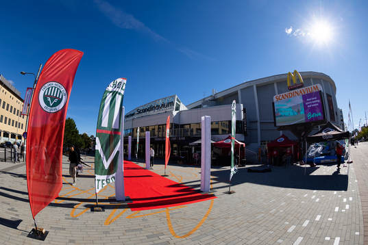Scandinavium innan ishockeymatchen i SHL mellan Frölunda