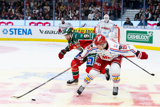 Timrås Erik Andersson och Frölundas Jan Mursak