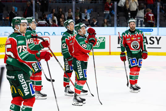 Frölundas spelare deppar