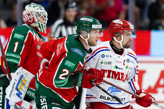 Frölundas Christian Folin och Timrås Anton Lander