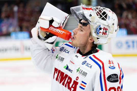 Timrås målvakt Jacob Johansson