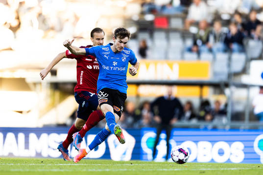 Halmstads Alexander Johansson och Östers Månz Berg