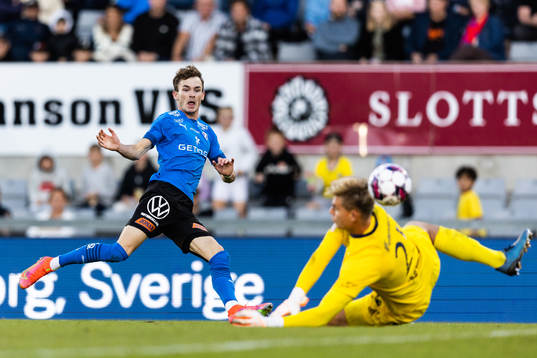 Halmstads Alexander Johansson gör 2-0