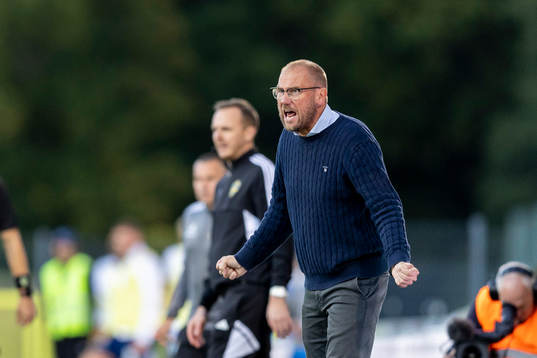 Halmstads tränare Magnus Haglund