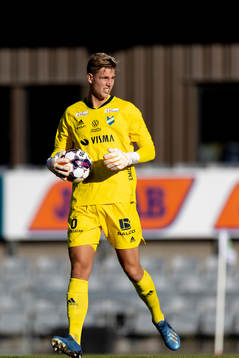 Östers målvakt Mathias Nilsson