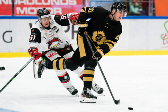 Malmö Redhawks Emil Sylvegård och Skellefteås Joakim