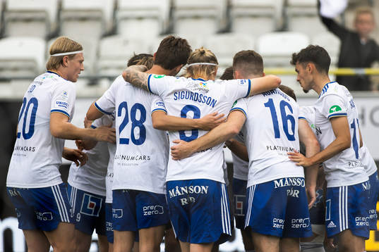 IFK Norrköpings Christoffer Nyman jublar
