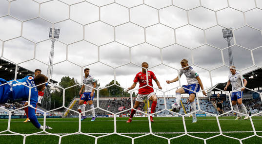 Mål 2-1 av IFK Norrköpings Andri Lucas Gudjohnsen