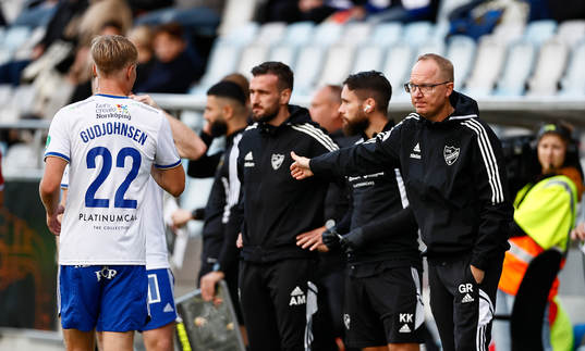 IFK Norrköpings tränare Glen Riddersholm