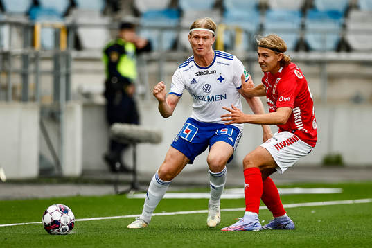 IFK Norrköpings Daniel Fritz Eid och Kalmars Sebastian