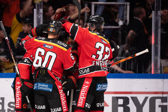 Luleås Isac Brännström jublar