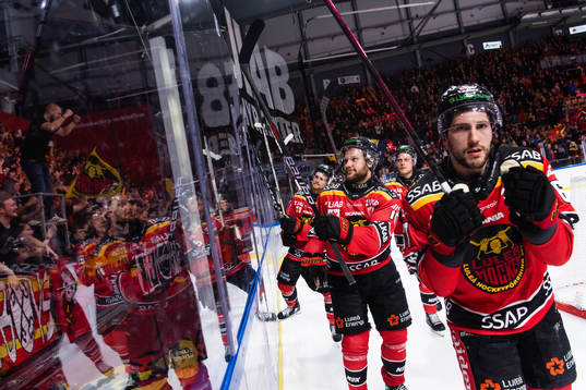 Luleås Einar Emanuelsson, Konstantin Komarek och