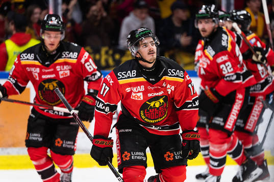 Luleås Isac Brännström jublar