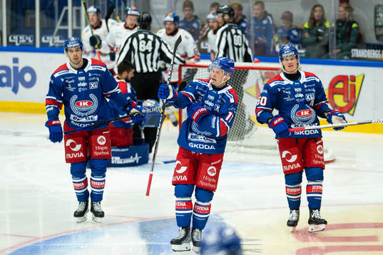 Oskarshamns Ahti Oksanen , Antti Suomela och Juuso Riikola