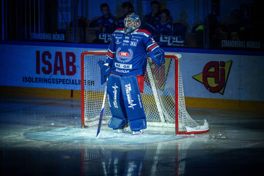 Oskarshamns målvakt Joe Cannata