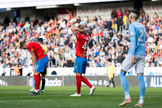 Helsingborgs Thomas Rogne deppar
