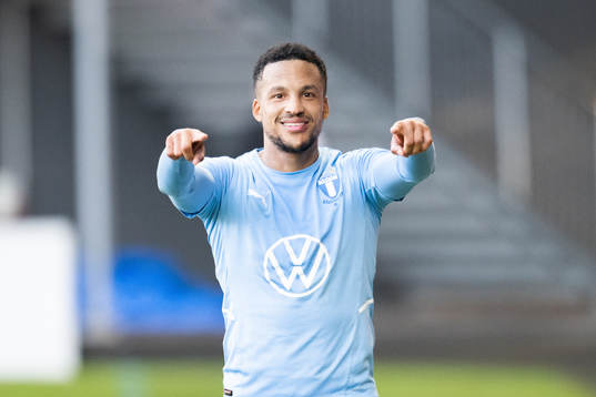 Malmö FFs Martin Olsson jublar