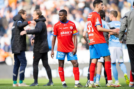 Helsingborgs Diego Cesar De Oliveira deppar
