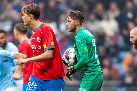 Helsingborgs målvakt Kalle Joelsson