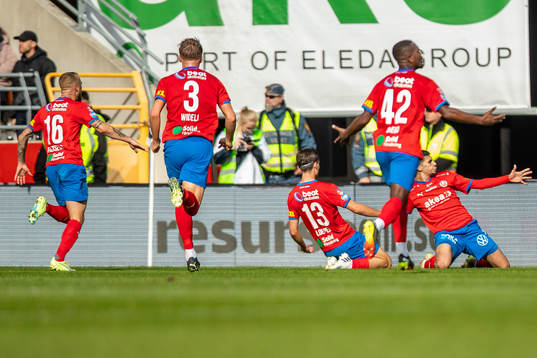 Helsingborgs Amar Muhsin jublar
