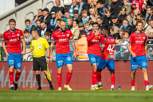 Helsingborgs Amar Muhsin jublar