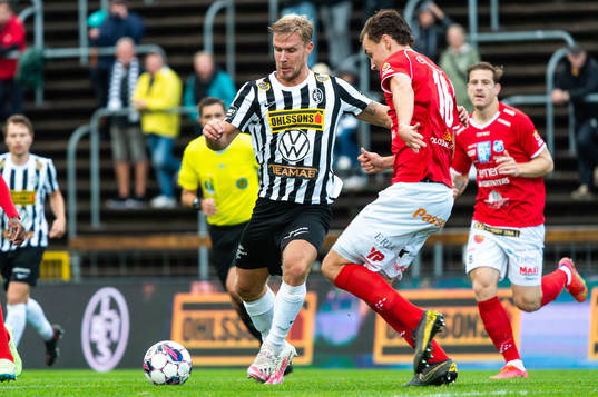 Landskronas Linus Olsson och Norrbys Alexander Salo