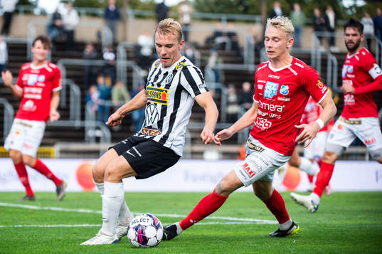Landskronas Edvin Dahlqvist och Norrbys Johan Brannefalk