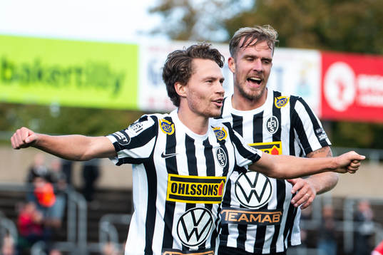 Landskronas Filip Ottosson jublar