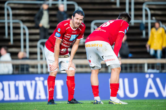 Norrbys Nino Osmanagic och Ivo Pekalski deppar