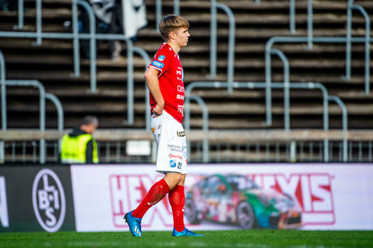 Norrbys Gustav Berggren deppar
