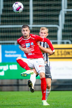 Norrbys André Reinholdsson mot Landskronas Johan Rapp
