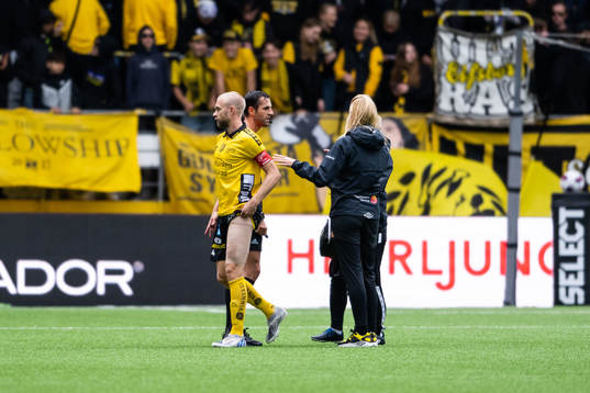 Elfsborgs Johan Larsson har ont
